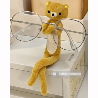 YT4 Rilakkuma Plushie Hoạt Hình Dễ Thương Trừu Tượng Gấu Sang Trọng Túi Charm