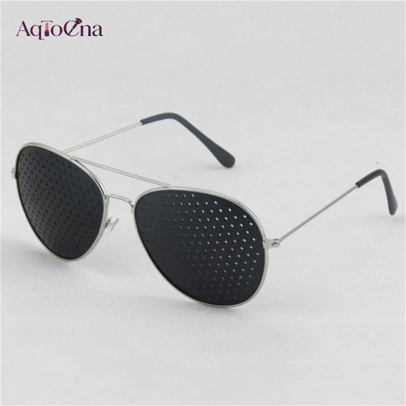 Kính Mát Pinhole Lỗ Nhỏ Cải Thiện Thị Lực AqToCna