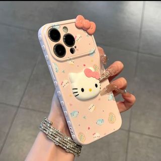 Phim Hoạt Hình Dễ Thương Nơ Hello Kitty Mèo Silicon Mềm Ốp Lưng Điện Thoại iPhone 17Promax 17Pro 16 15 14 13 12 Pro Max 15Plus Chống Sốc Nữ Điện Thoại Di Động