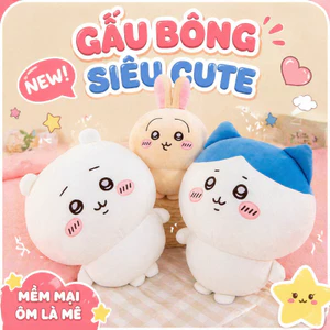 Usagi/Hachiware/Chiikawa，Bông mềm kawaii, quà sinh nhật dễ thương cho bé gái, trang trí giường/sofa