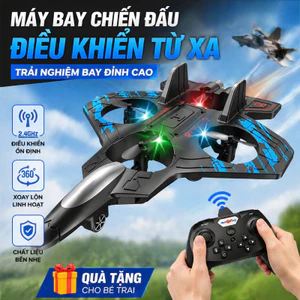 Máy Bay điều Khiển Từ Xa,Máy bay chiến đấu điều khiển từ xa, Có đèn led vào ban đêm