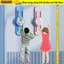 ESSENCEH Touch Jump High Counter, Đồ chơi trò chơi Cảm ứng trẻ em Hiện vật cao, Quà tặng có thể điều chỉnh chiều cao cho bé trai Cảm ứng nhảy Huấn luyện viên Thiết bị cảm ứng chiều cao Tập thể dục cho trẻ em