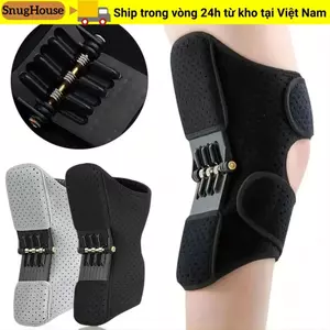 Tăng cường bảo vệ đầu gối SNUGHOUSE, Thiết bị hỗ trợ đầu gối chống trượt thoáng khí, có thể điều chỉnh với Bộ ổn định lò xo lò xo hồi phục mạnh mẽ