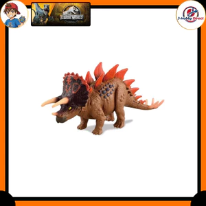 Takara Tomy Ania Jurassic World Alive Stegoceratops Animal Dinosaur Toy for Ages 3 and Up