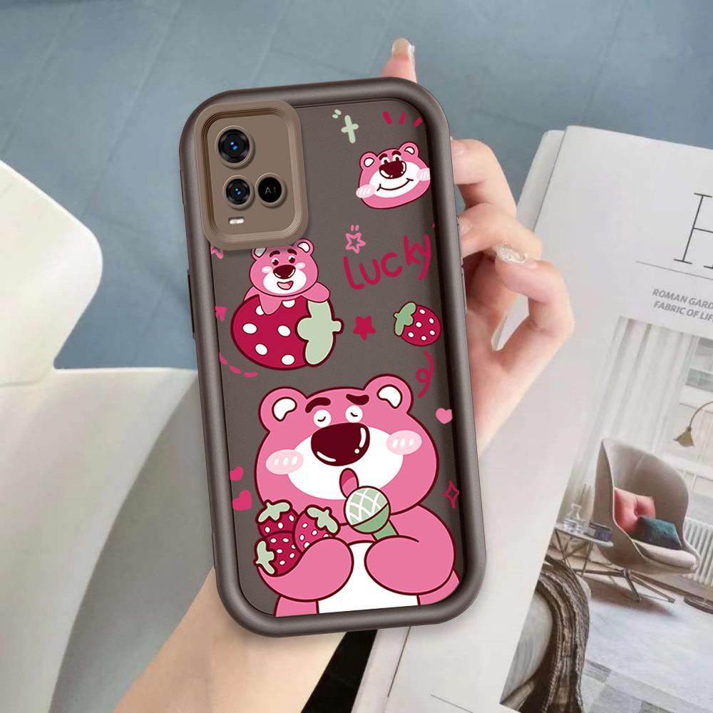 Ốp Lưng Cho VIVO Y33S Y33T Y21 Y21A Y21T Y21S T1X 4G Hoạt Hình Silicon Phụ Kiện Điện Thoại Mềm TPU Câu Chuyện Đồ Chơi Lotso Angel Eye Ốp Lưng Chống Sốc