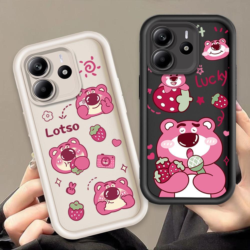 Ốp Lưng Cho Redmi Note 14 4G 5G Hoạt Hình Silicon Mềm Ốp lưng TPU Toy Story Lotso Angel Eye Ốp Lưng Chống Sốc