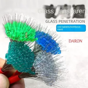 DARON 100 Chiếc Đậu Không Gian Câu Cá, Nút Chặn Dây Câu Silicon Vật Thể Khổng Lồ, Phụ Kiện Câu Cá Bền 5 Kích Cỡ Chống Dây Câu Cá Bobber Phao Dòng Chính
