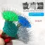 DARON 100 Chiếc Đậu Không Gian Câu Cá, Nút Chặn Dây Câu Silicon Vật Thể Khổng Lồ, Phụ Kiện Câu Cá Bền 5 Kích Cỡ Chống Dây Câu Cá Bobber Phao Dòng Chính