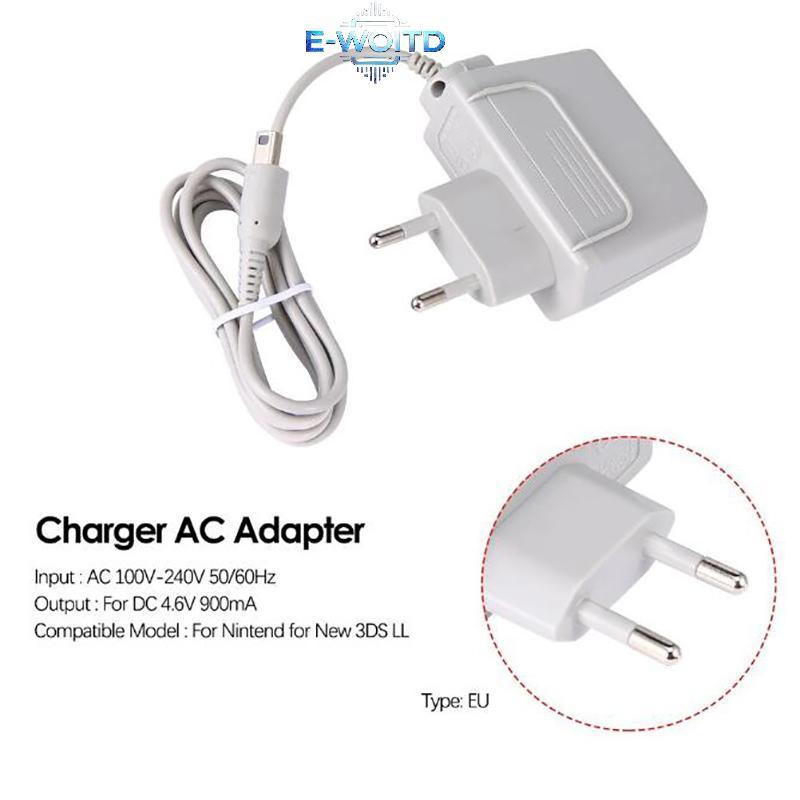 E-WOITD EU / US Plug Charger AC Adapter cho Nintendo cho 2DS / 3DS / NDSI / 3DSXL Power Adapter E-WOITD