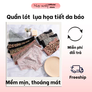 Quần Lót Nữ Thun Lạnh Da Báo Mềm Mịn Thoáng Mát Ôm Gọn, Sexy- May Soft QL11B