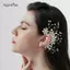 AqToCna Thời Trang Pha Lê Hoa Tai Không Xuyên Ngọc Trai Handmade Pha Lê Hoa Punk Sáng Bóng Bông Tai Nữ Ngọt Ngào Tinh Tế Kẹp Tai Dự Tiệc Trang Sức Quà Tặng AqToCna