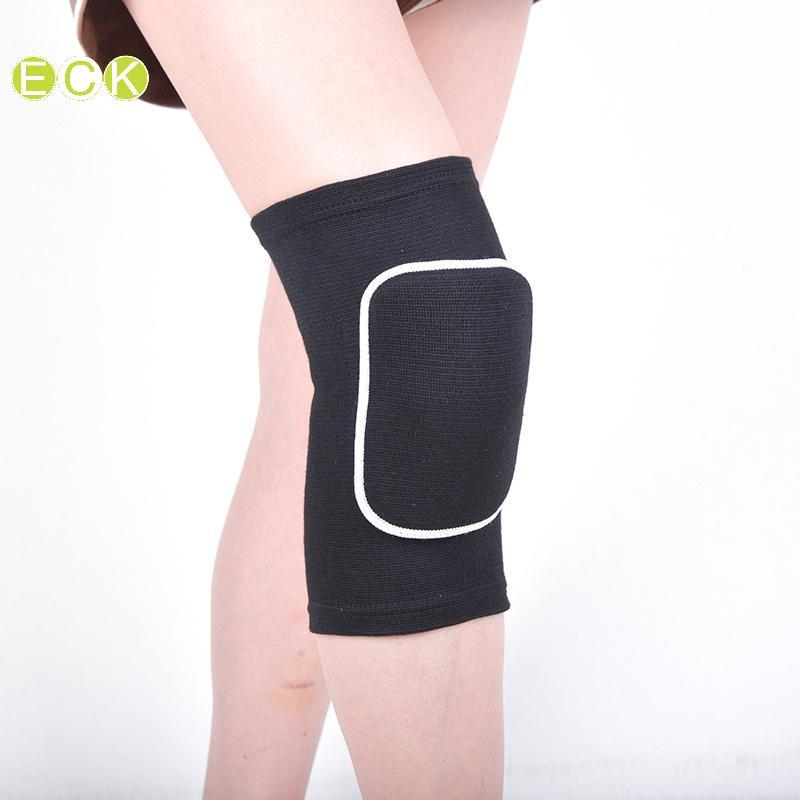 [ECK] Miếng đệm đầu gối nén thể thao Bảo vệ đầu gối đàn hồi Miếng bọt biển thiên thần Hỗ trợ nẹp đầu gối để tập luyện nhảy múa Tập luyện Yoga Đẹp