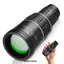 Kính thiên văn một mắt DONOVANQQ 16x52, Kính thiên văn công suất cao chống nước cường độ 8X, Vỏ cao su phủ FMC Ổn định hình ảnh Kính thiên văn lấy nét kép Quan sát động vật hoang dã