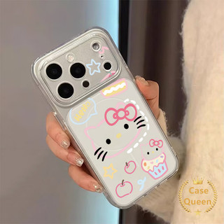 Ốp điện thoại mềm hình mèo Kitty hoạt hình dễ thương Tương thích cho IPhone 17 16 15 12 14 13 11 Pro Max Air 15 14 16 Plus Vỏ điện thoại mềm mờ bảo vệ siêu mỏng