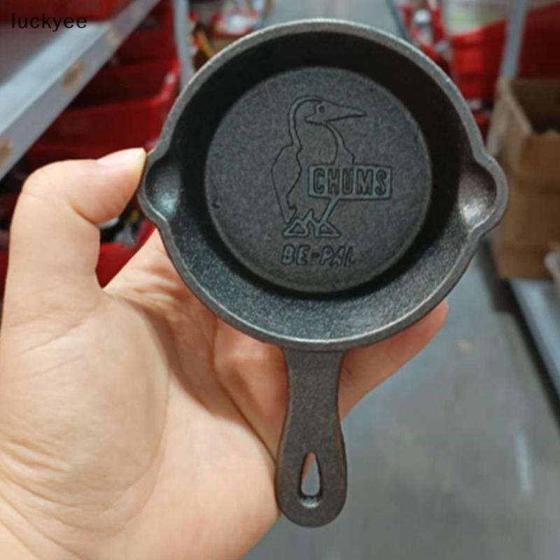 Luckyew 8.5CM Gang Skillet Chảo Chiên Trứng Mini Chống sti Cho Dụng Cụ Nấu Ăn Nhà Bếp TQ