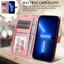 Ốp lưng cho Redmi A7Pro Note 15 15Pro Turbo 5 5Max K90 Pro Max Xiaomi 17Ultra POCO M8 Pro F8Pro F8Ultra X8Pro Max Ví lật cổ điển Vỏ điện thoại chống sốc bằng da màu trơn