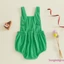Bộ đồ liền quần cổ vuông không tay cho bé trai Lion / Golf / Cookie thêu Body