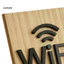 Linh hồn| Bảng trắng Mật khẩu Wifi Keo mật khẩu Wifi Ký hiệu mật khẩu Wifi bằng gỗ Ký hiệu mật khẩu Để bàn Bảng hiển thị mạng không dây cho nhà hàng Cafe Văn phòng Nhà Bar Ký túc xá – Dễ dàng