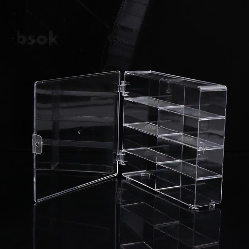 Trailblazer 1: 64 Hộp trưng bày ô tô Acrylic trong suốt - Hộp đựng đồ chơi mô hình treo tường dính Mới