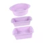 Cc Khuôn Làm Bánh Silicon Chịu Nhiệt Hình Chữ Nhật Và Tròn Bộ Khuôn Nướng Linh Hoạt Máy Nướng Cho Bánh Ngọt Tự Chế