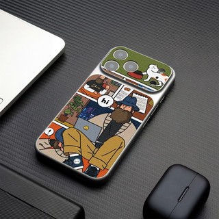 Thu ngân cá nhân Ốp điện thoại Iphone17 16 15 14 13 12 11xs xsmax 7plus mẫu nữ full coverage Cửa sổ lớn KNTP