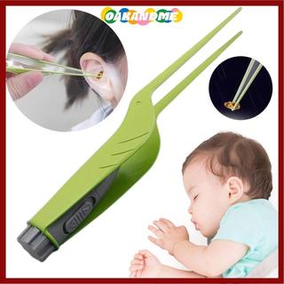 [Còn hàng] Dụng cụ lấy ráy tai OAKANDME, bộ kẹp vệ sinh tai phát sáng nhẹ, kèm kẹp cho trẻ em và người lớn