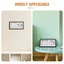 Giá đỡ màn hình CD ROLY, có tấm chắn bụi Khung đen Khung hiển thị CD, Album ghi âm sáng tạo Gỗ CD Sắp xếp giá treo tường