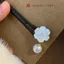 WHX-Hairpin 15cm {Yichili White} Kẹp tóc chạm khắc gỗ đàn hương Retro Trung Quốc Niche Thiết kế độc đáo Kẹp tóc