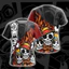 Mùa Hè Mới Anime One Piece 3D Nhanh Khô Áo Thun Luffy Zoro Unisex Tay Ngắn