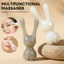 【Roshy】Dụng cụ massage mặt hình thỏ dụng cụ cạo Gua Sha cho mặt sống mũi nâng cơ chăm sóc thư giãn. vùng mắt