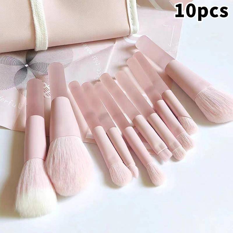 HFSHY 10 Cái Bộ Cọ Trang Điểm Tổng Hợp Cao Cấp Kem Nền Che Khuyết Điểm Phấn Mắt Dụng Cụ Làm Đẹp Cho Cosplay Và Salon VN