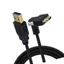 Cáp khóa USB C công nghiệp NAMA Lên xuống với cố định vít cho máy ảnh Truyền dữ liệu ổn định Thành phần PVC