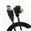 Char 30-300Cm Cáp USB C cường độ công nghiệp Dây dữ liệu bên trái phải có khóa vít Tính năng ngăn chặn ngắt kết nối