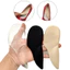 Silicone Flat Arch Correction Đế Lót Gót Giày Nửa Kích Thước Miếng Lót Gót Miếng Lót Chống Mòn Gót Miếng Lót Trong Suốt 26.4.20