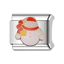Mô-đun vòng tay DIY Giáng sinh, tất người tuyết và đồ trang trí Noel bằng thép không gỉ