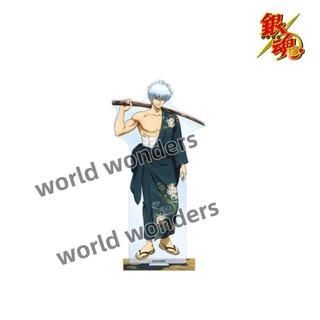 Mô hình Standee Gintama Gintoki Hijikata Okita Katsura Takasugi Acrylic Anime Linh Hồn Bạc decor bàn học quà tặng cực
