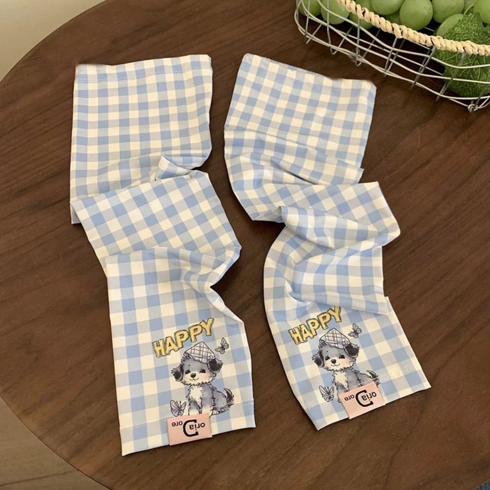 Tay áo chống nắng nữ SAMO, chất liệu Ice Silk UV, họa tiết hoạt hình, phù hợp cho mùa hè