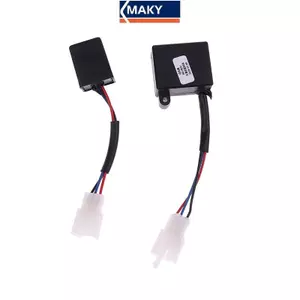 MAKY Xe Đạp Điện 12V 48 / 60V LED Nhấp Nháy Rơle Bật Tín Hiệu Flasher 3 Dây Nhấp Nháy Đèn Led Rơle W / Beep E-bike Xe Tay Ga Phần VN