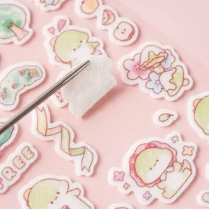 Đồ Chơi Trẻ Em DIY Miếng Dán Hoạt Hình Miếng Dán Cảm Thấy Xuyên Biên Giới Tùy Chỉnh Ba Chiều Đổ Xô Trẻ Em Hoạt Hình Dễ Thương Sổ Tay Máy Tính Cốc Nước Tự Làm Miếng Dán Trang Trí