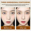 【Roshy】lâu trôi Bút kẻ viền mắt hai đầu tạo khối chính xác kết hợp highlight và shadow trong một sản phẩm.