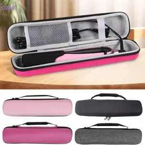 SAIA Curling Irons Mang theo, Túi lưu trữ máy duỗi tóc chống trầy xước dung tích lớn, Túi lưu trữ con lăn tóc chống nước EVA bền bỉ cho du lịch