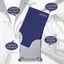 E-WOITD Chống Thấm Nước Vali Bảo Vệ Hành Lý Túi Bụi Hành Lý Bao Vali Du Lịch Sắp Xếp E-WOITD