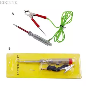 KIKIN Ô Tô Mạch Kiểm Tra Ánh Sáng Bút Chì Điện Thăm Dò Xe Tải 6V 12V 24V Dụng Cụ