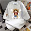 （24H SHIP）Áo thun nam và nữ-In hình hoạt hình-100% cotton-Phong cách và đa năng-Thoải mái và mềm mại-Dáng rộng-C1133