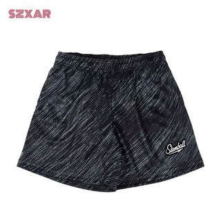 Mùa Hè Quần Short Nam Thể Thao Da Báo In Hình Tập Thể Dục, Hợp Thời Trang