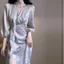 Đầm đẹp phong cách Trung Hoa retro 2026, thiết kế ômbody thon eo, phù hợp mùa xuân