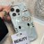 Ốp Lưng Cho Iphone 16 13 15 11 12 14 Pro Max XS X XR Max 8 7 16 14 15 Plus SE 2020 Bìa vải xếp nếp HelloKitty dễ thương