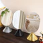 Iron Art Studio Gương nghệ thuật không đều Ký túc xá sinh viên Máy tính để bàn Gương trang điểm một mặt Gương trang điểm hình đám mây