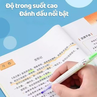 Bút Highlight Giá Rẻ - Bút Đạ Quang Học Sinh, Bút Đánh Dấu Bullet Journal Nhiều Màu Sắc Tươi Sáng