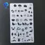 Công cụ lập kế hoạch hình học stencil Junk Journaling stencil Set Scrapbooking Stencils 1-30